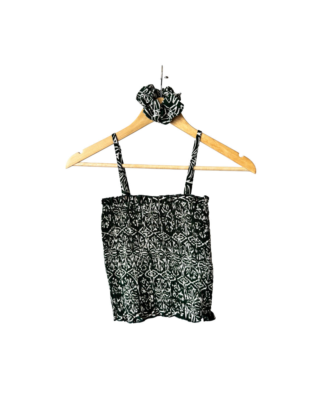 Forest Bloom Tube Top + Scrunchie