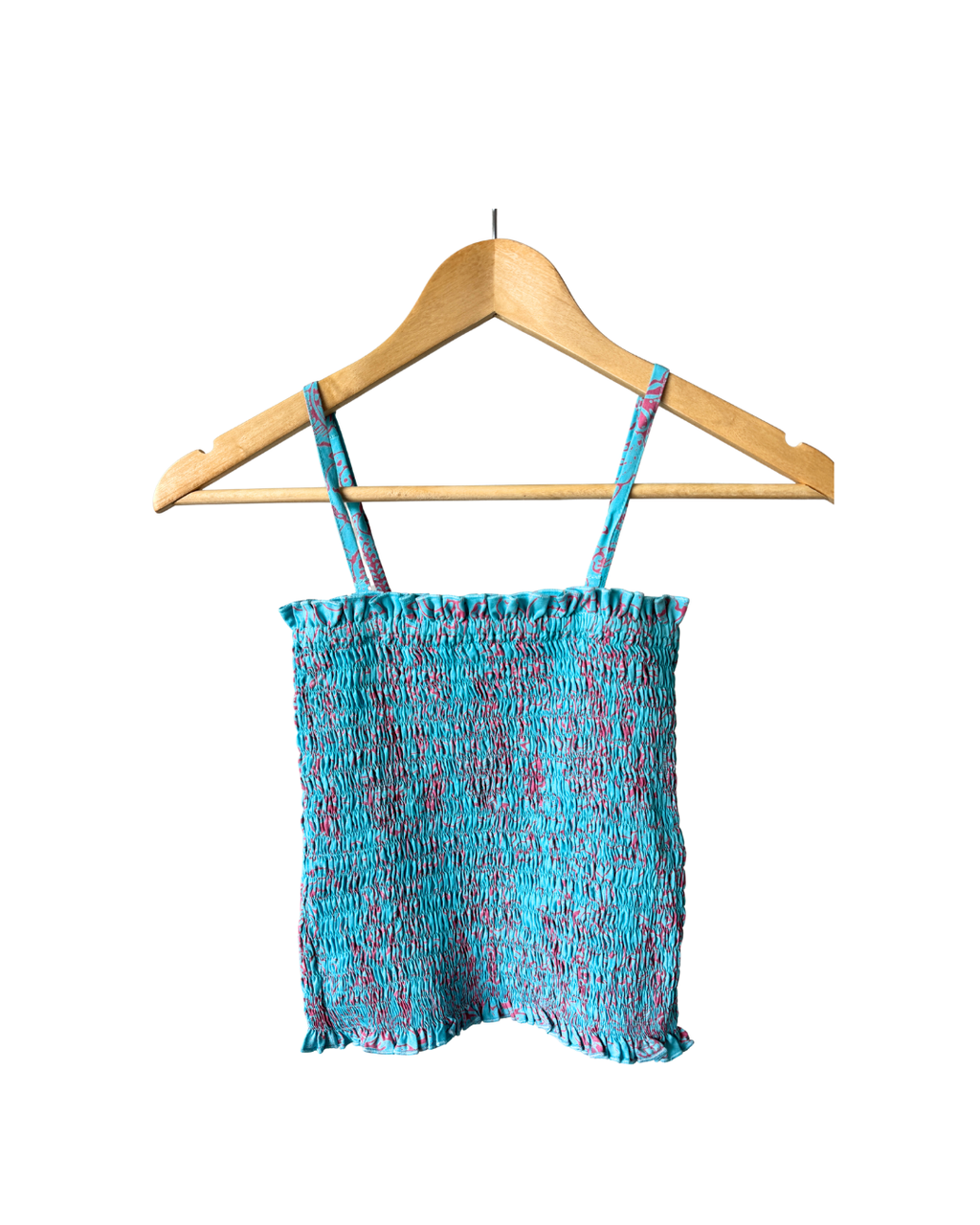 Peony Swirl Tube Top + Scrunchie