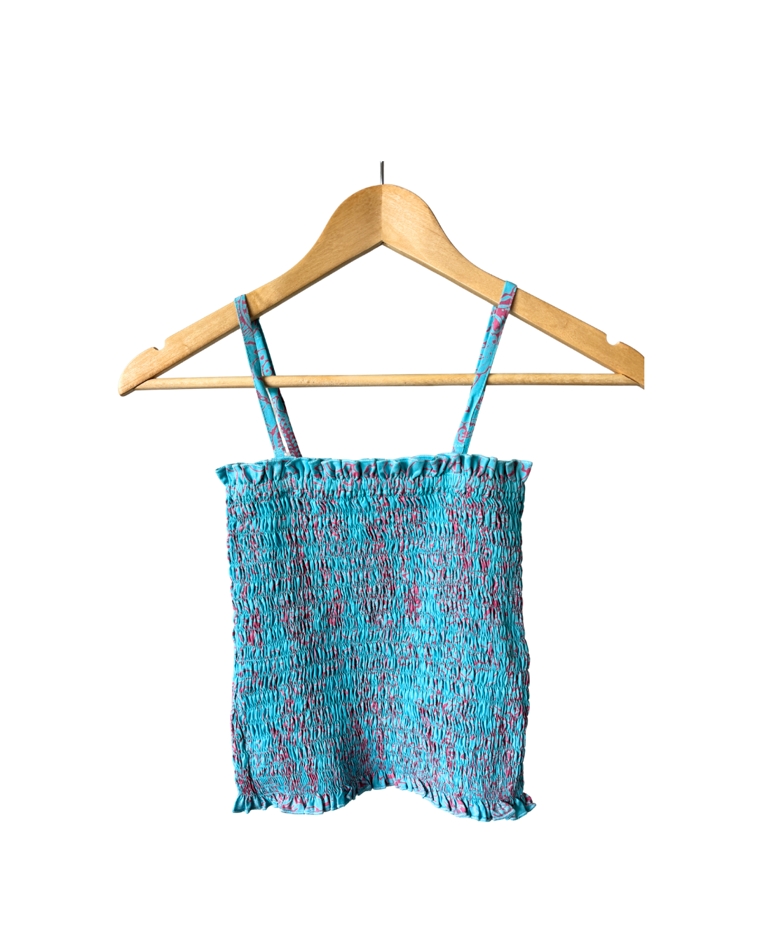 Peony Swirl Tube Top + Scrunchie