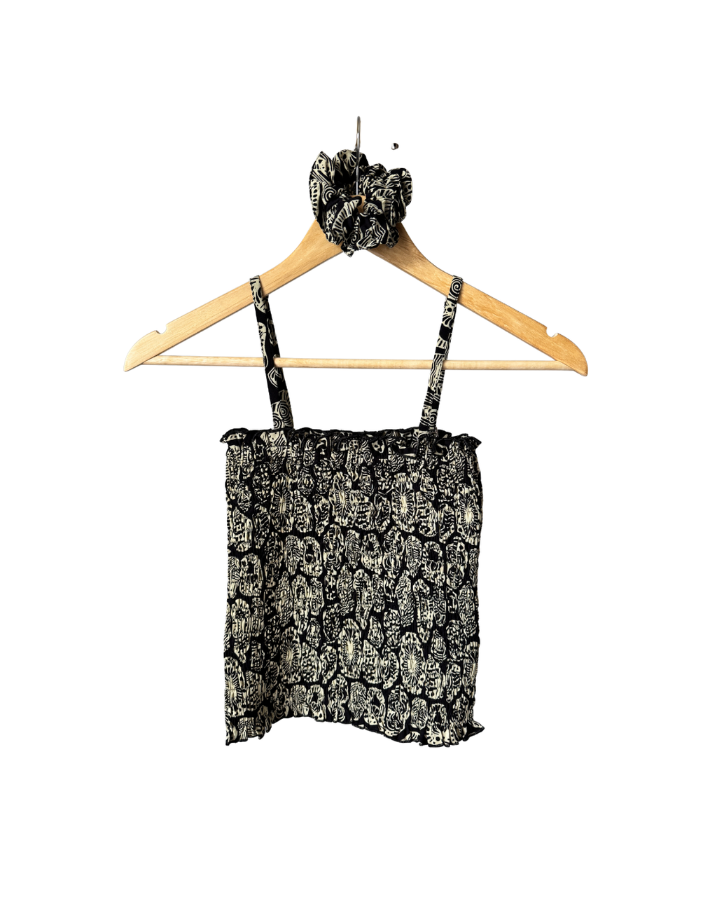 Lotus Medallion Tube Top + Scrunchie